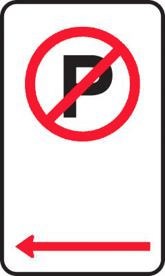 Official NSW No Parking sign example for double parking context